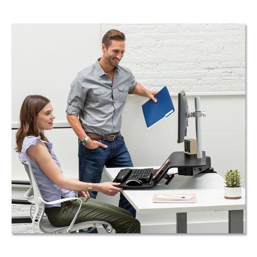 Black Sit-Stand Workstation V55844