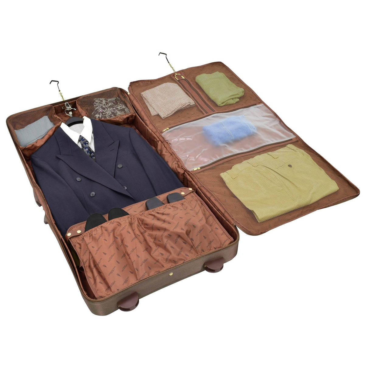 Bronze Wheeled Garment Bag L789
