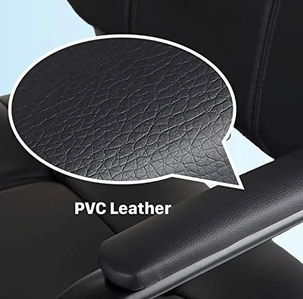 Black Bonded Leather Guest Chair 4 Pack P50679