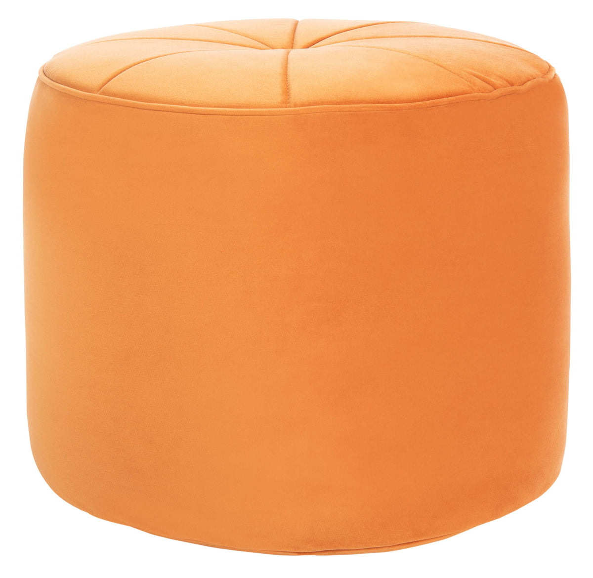 Orange Cylinder Ottoman N9067
