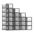 Stackable Plastic Shoe Organizer O2910