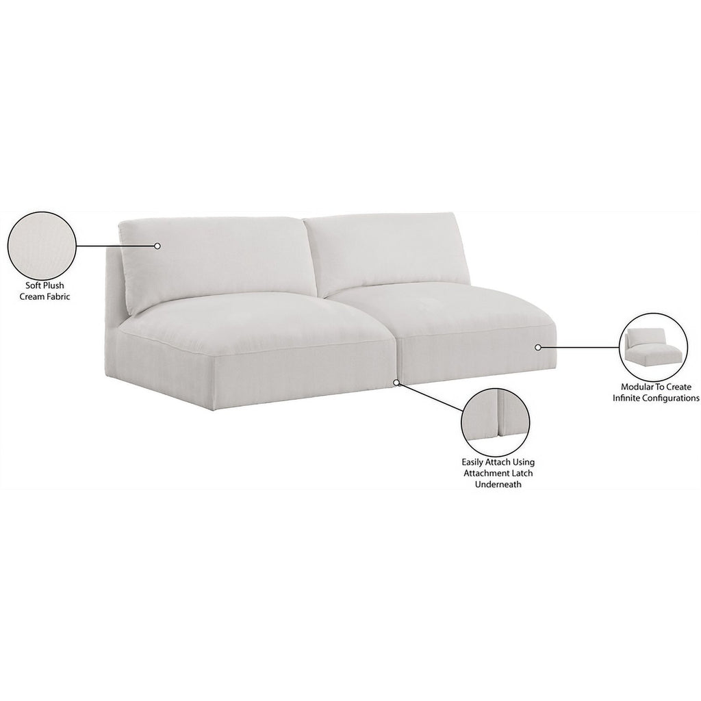 Cream Fabric Modular Sofa O51026