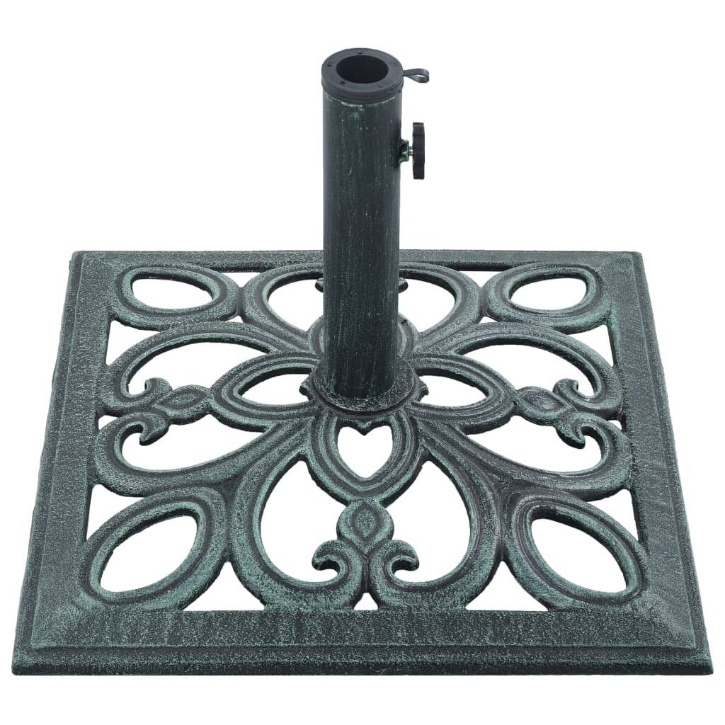 Green 26.5 lbs Cast Iron Umbrella Base B5265