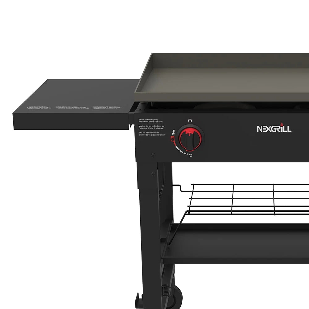 3-Burner Propane Gas Griddle with Side Tables F974