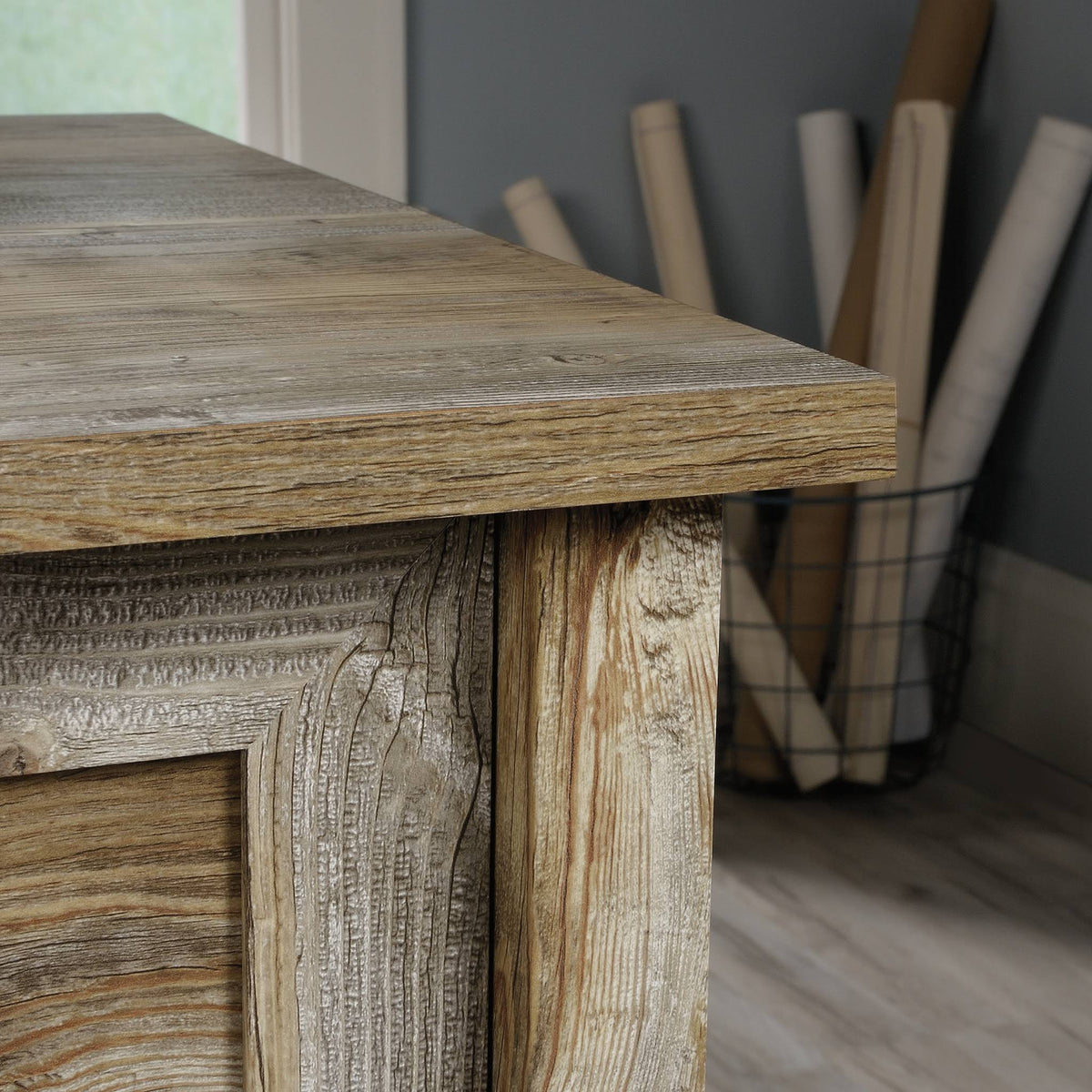 Rustic Cedar Desk B40998