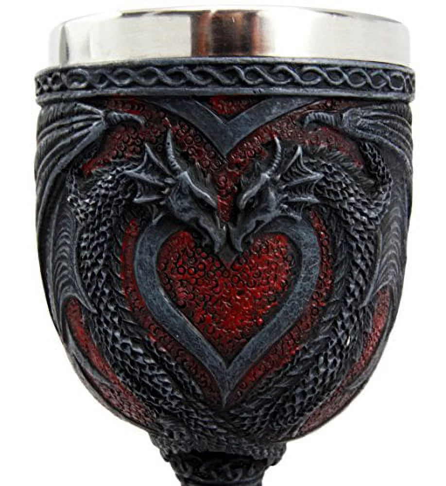 Celtic Dragon Wine Goblet Chalice W698098