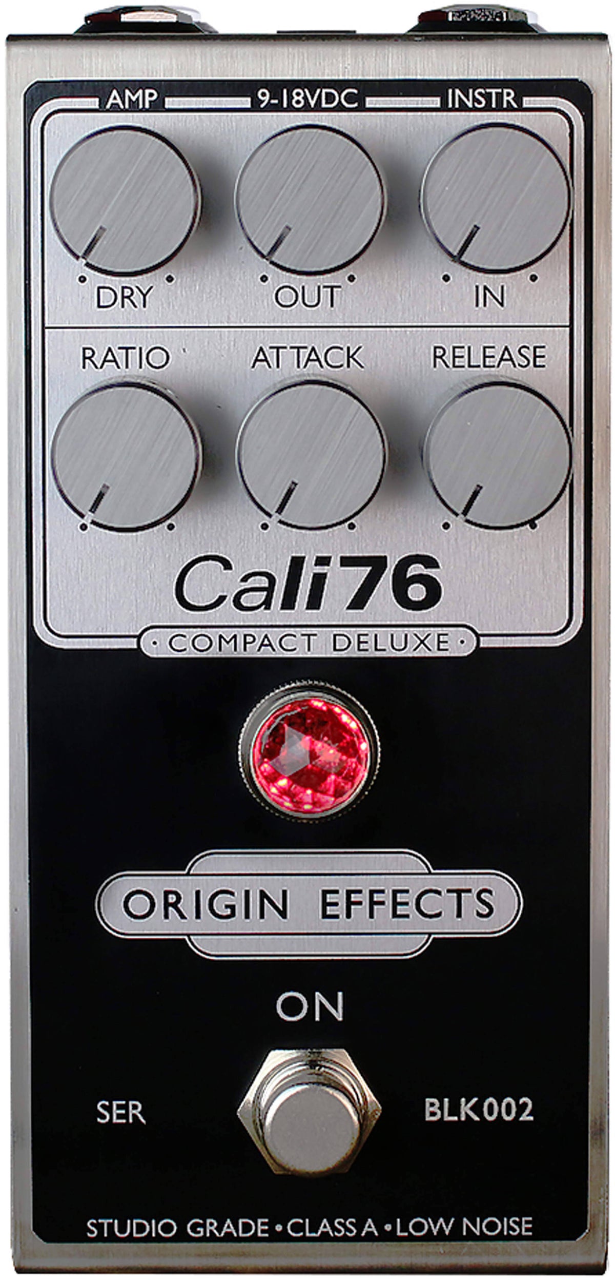 Cali76 Compact Deluxe Compressor Pedal Inverted Black B157650