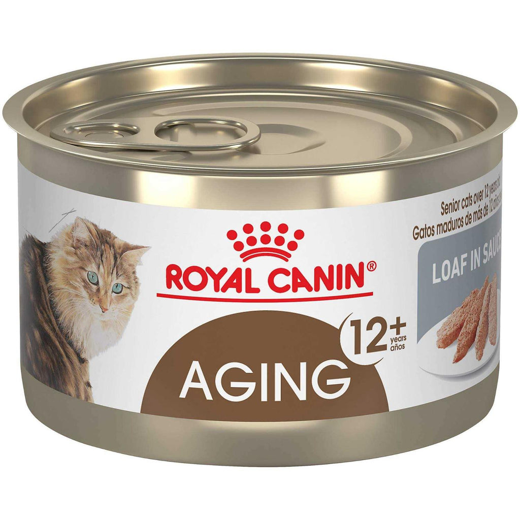 Aging 12+ Loaf in Sauce Canned Cat Food F81286