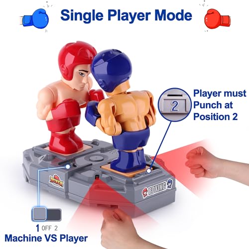 Electronic Boxing Toys RC Fighting Robots W384