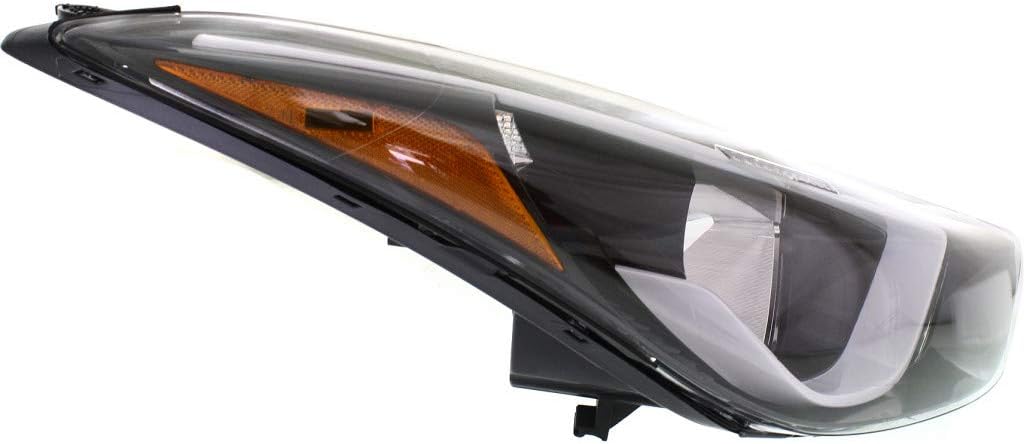 Passenger Side Headlight Assembly for Hyundai Elantra 2014 2015 2016 G1168
