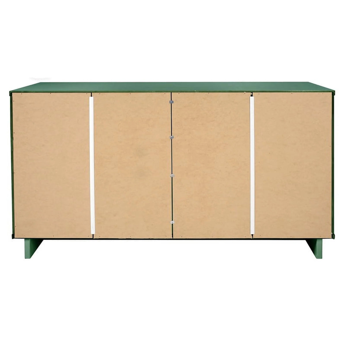 Sage Green Engineered Wood Double Dresser U249626