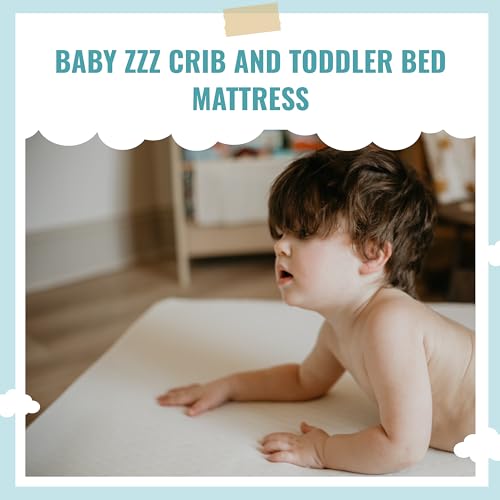 5” Crib Mattress, Water-Resistant, Machine Washable Cover N73391