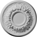 7 1/2 inch x 1 1/8 inch Hand-Painted Ceiling Medallion L368