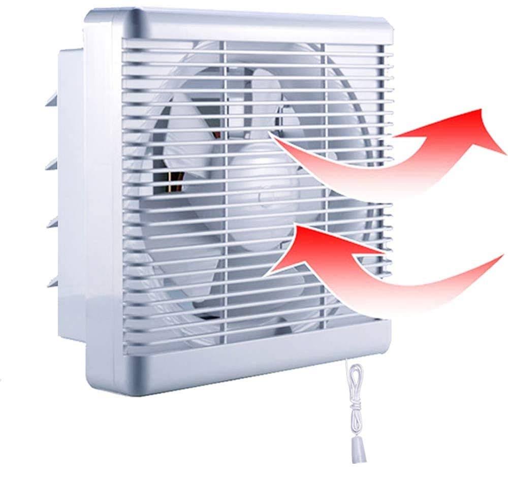 Exhaust Shutter Fan 8 inch 300 CFM Reversible Ventilation Blower U799