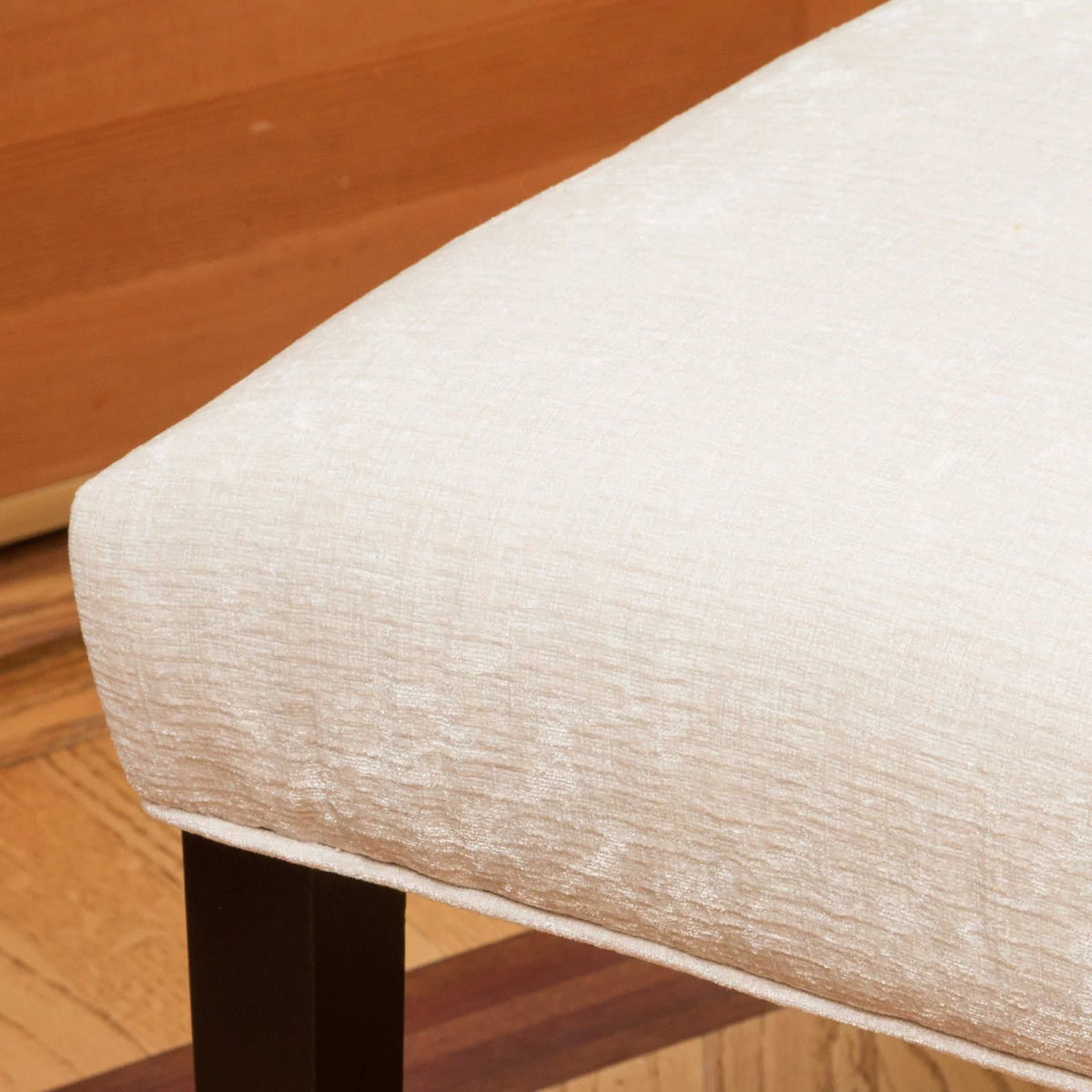 Ivory Fabric Dining Chair Set of 2 K4237