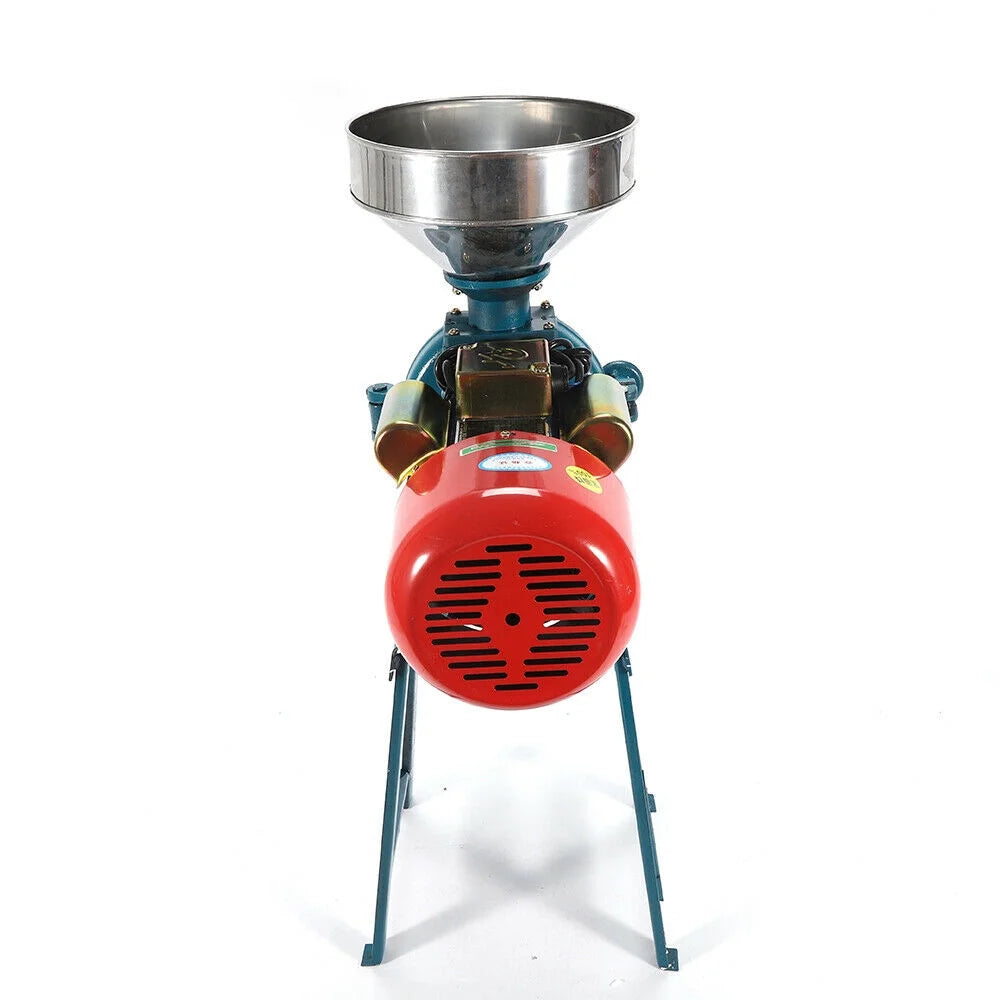 110V Electric Mill Grinder 3000W Commercial Grain Grinding Machine J17826