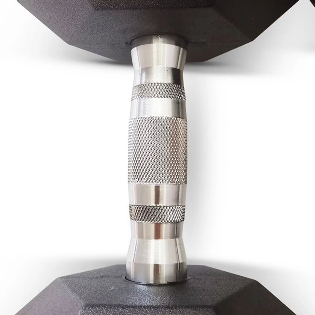45 Pounds Hexagonal Cast Iron Dumbbell Pair K2529