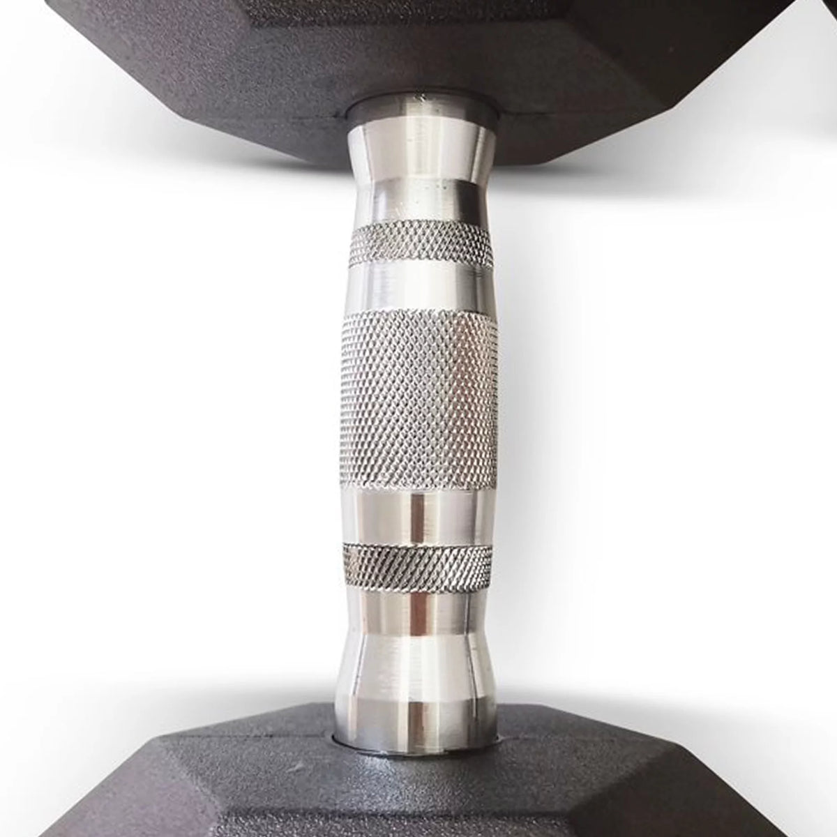 45 Pounds Hexagonal Cast Iron Dumbbell Pair K2529