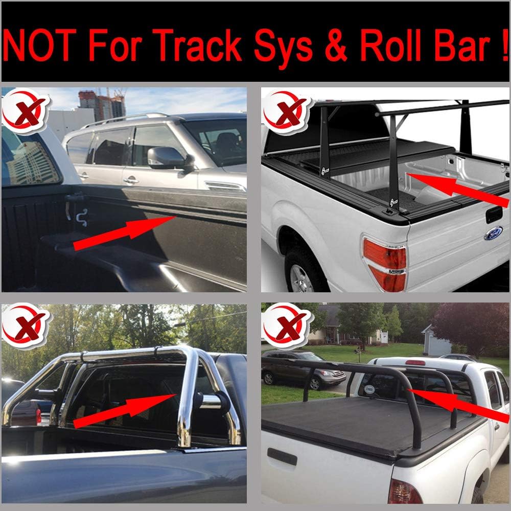 Soft Roll Up Tonneau Cover for 6ft Bed O52627