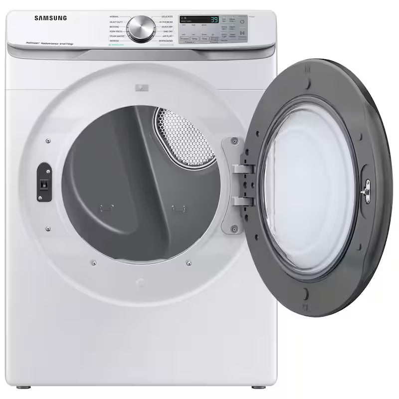 7.5 cu. ft. Vented Electric Dryer with Steam Sanitize in White Q50810