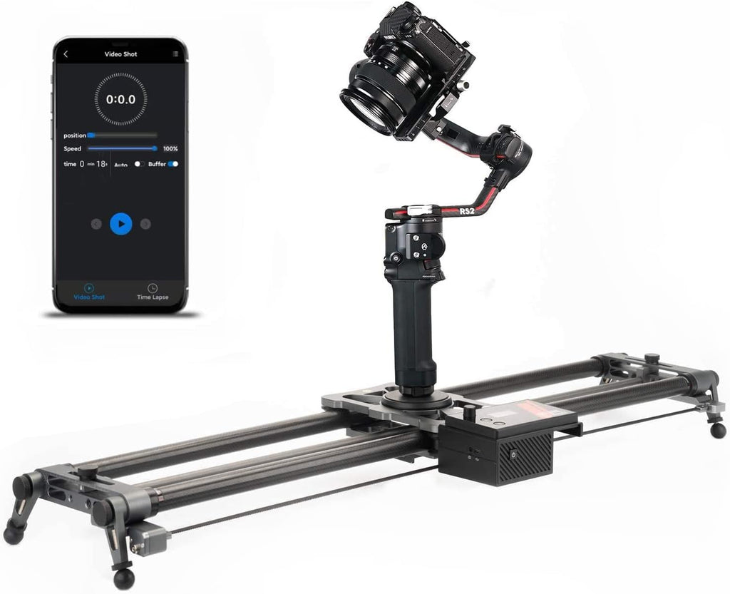 Motorized Camera Slider 80cm Carbon Fiber with APP Control V940