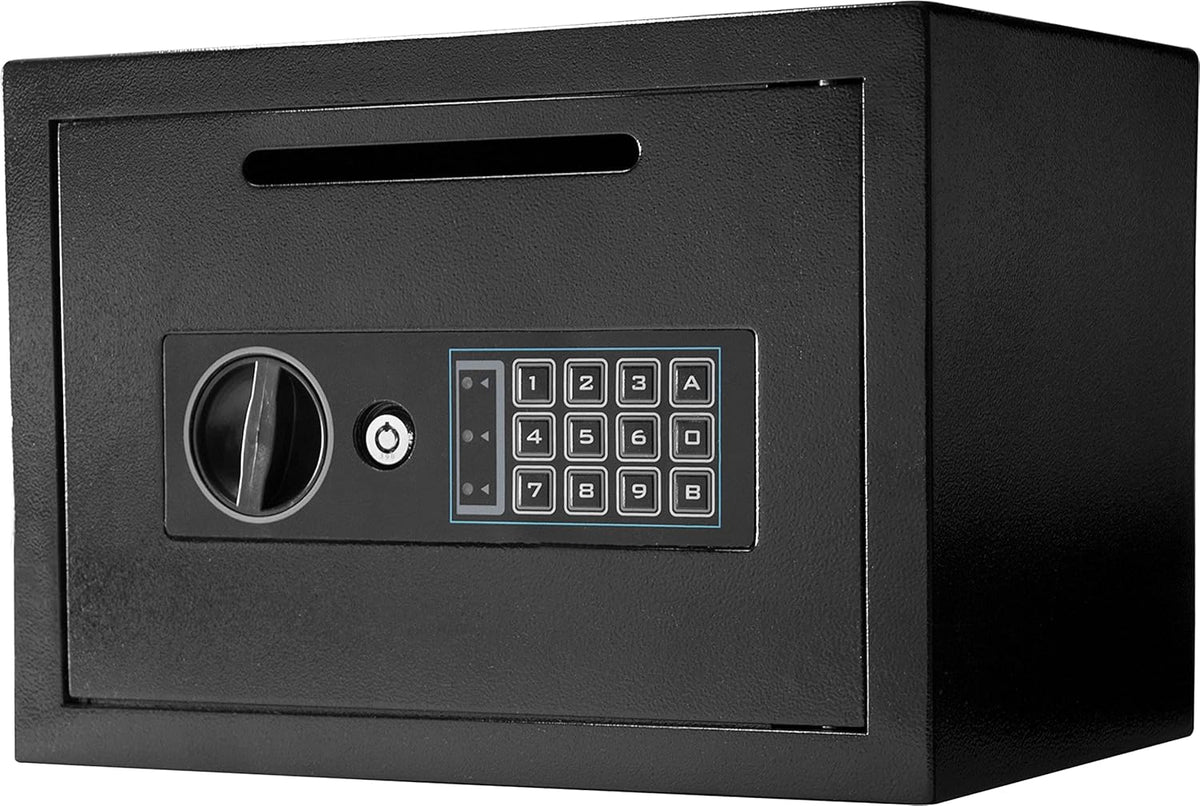 Compact Digital Depository Drop Safe with Front Load Drop Box V94097
