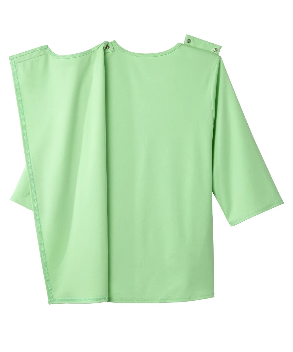 Menthol Green Small Scoop Shirt B1662