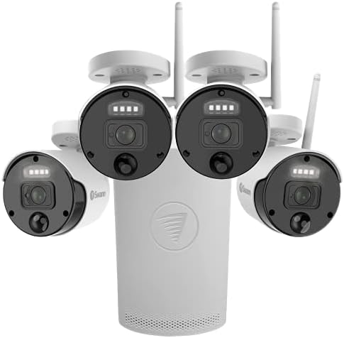 4 Camera 4 Channel 1080p Wi-Fi NVR Security System with 1TB HDD K8151