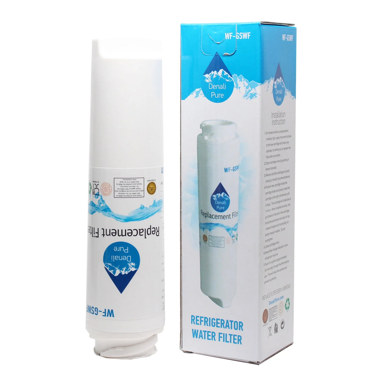 3-Pack Replacement Refrigerator Water Filter Z664373