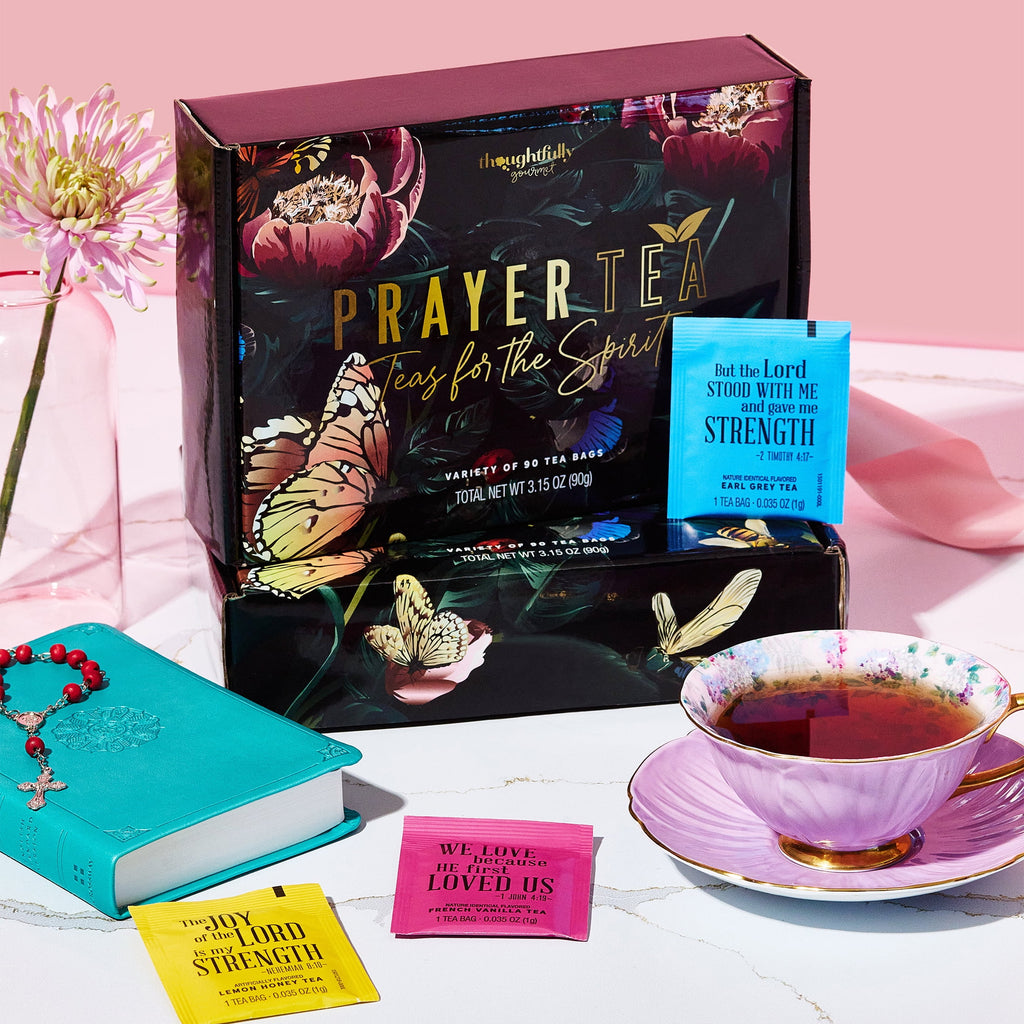 Tea Affirmations Christian Prayer Gift Set, Set of 90 J595299
