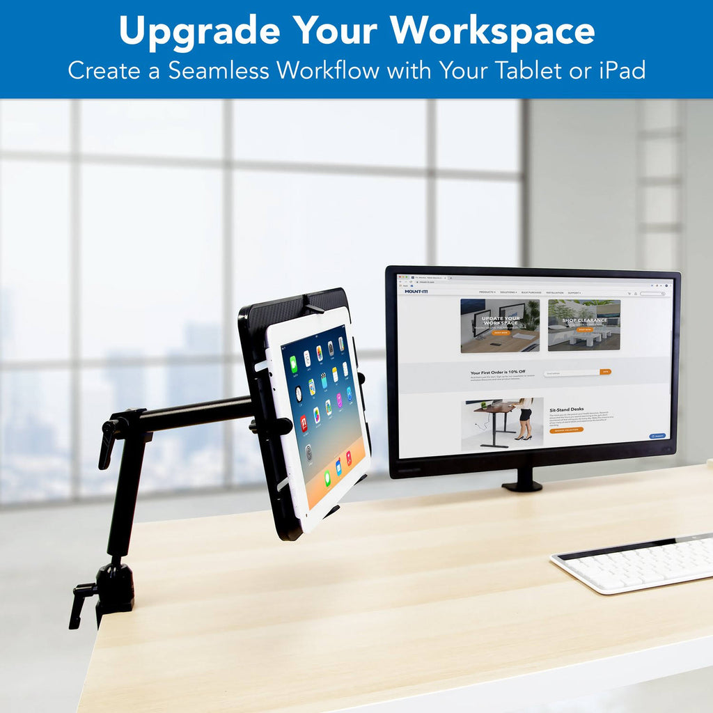 Universal Tablet Pole and Desk Mount I7346