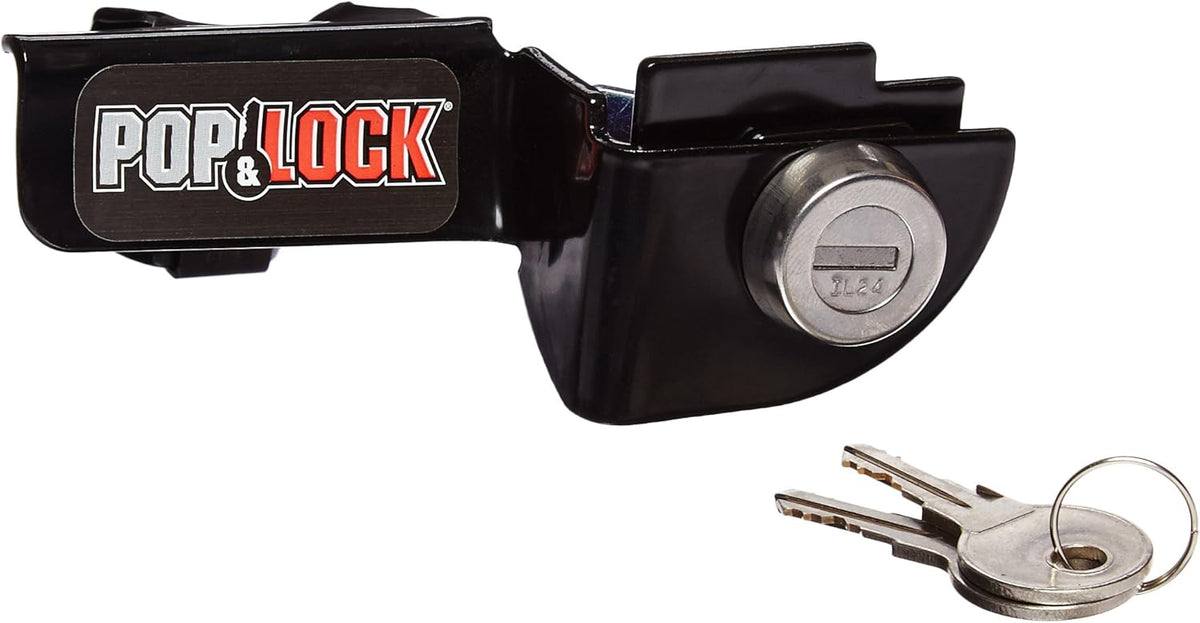 Black Manual Tailgate Lock Pack of 2 V5747