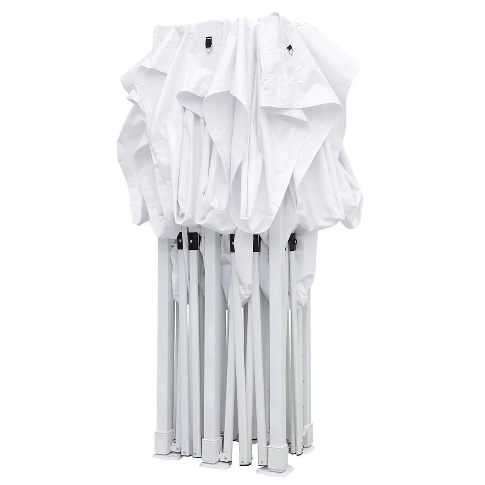 White Waterproof Pop Up Canopy Tent C397960