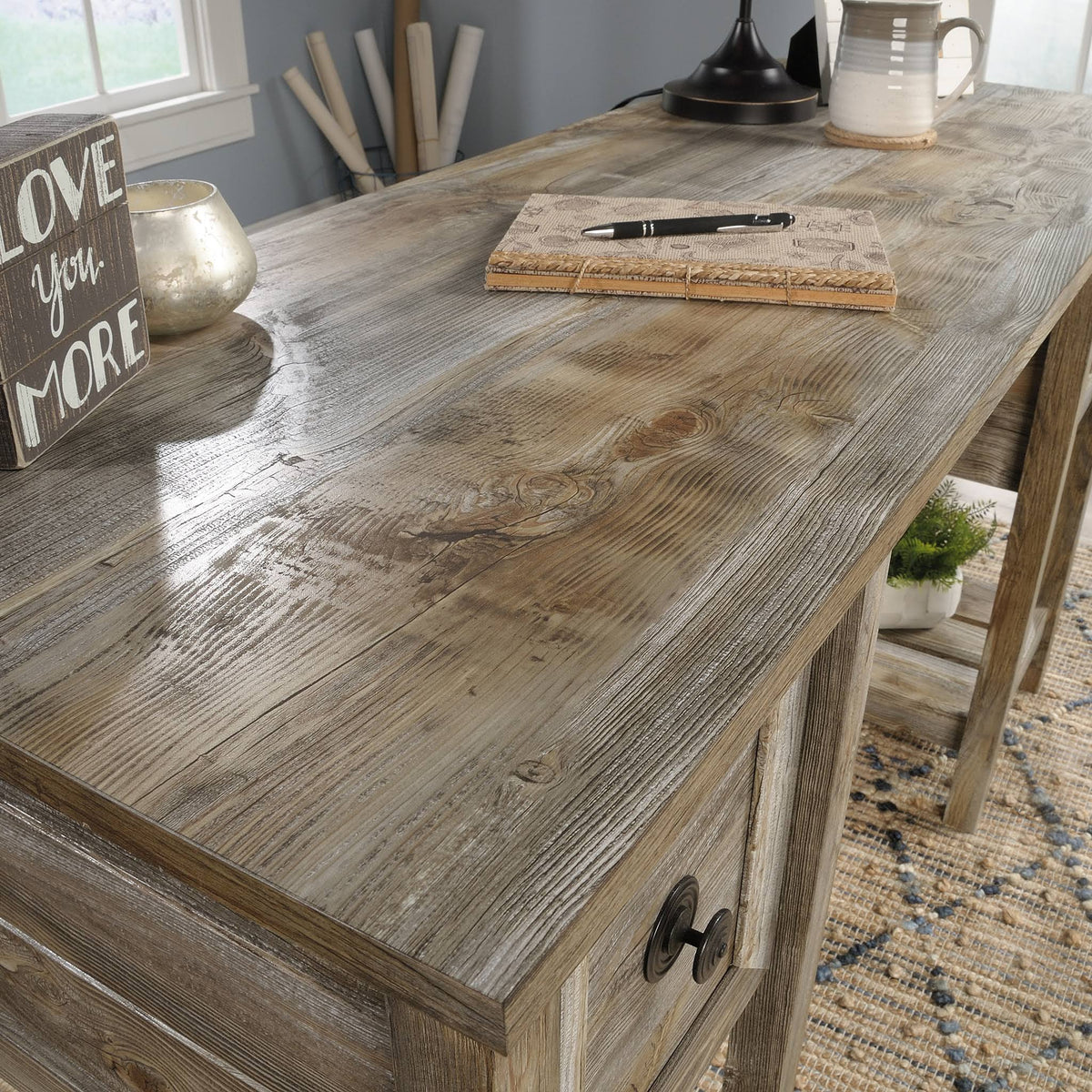 Rustic Cedar Desk B40998