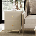 Wood Accent Cabinet with 2 Drawers W51742