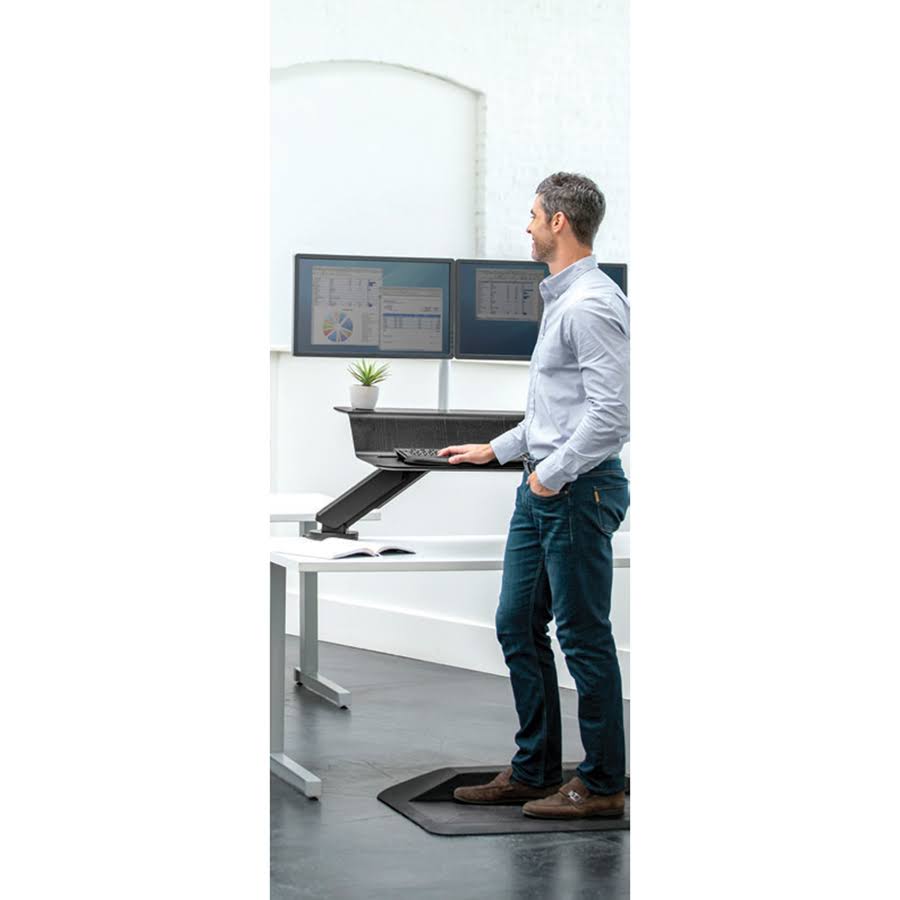 Black Sit-Stand Workstation V55844