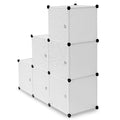 6 Cube Stackable Storage Organizer with Doors K925