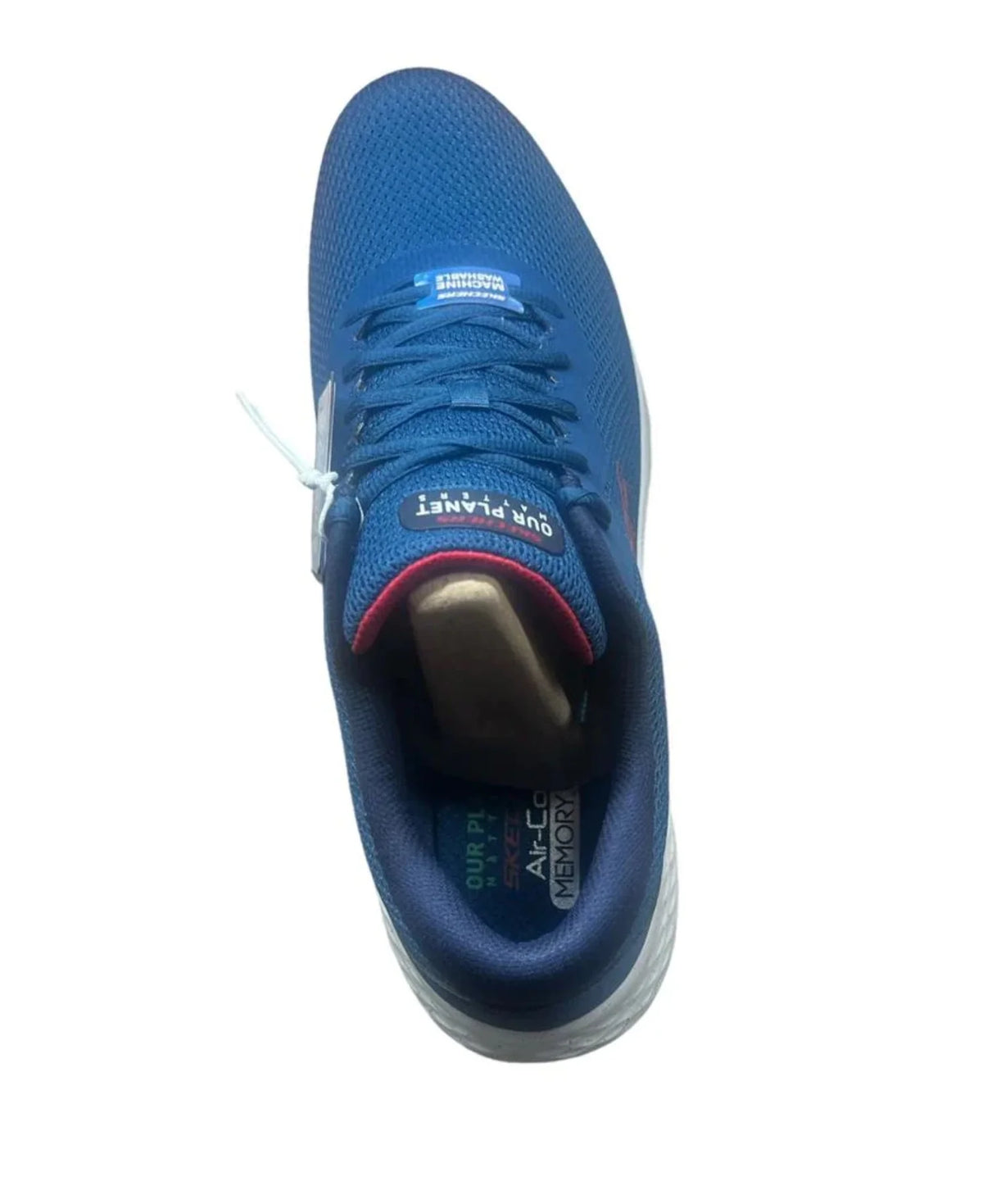 Blue White Memory Foam Men Shoes S9141