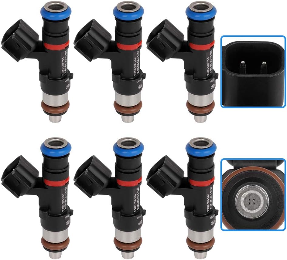 6pcs 4 Holes Fuel Injector Kit L277298