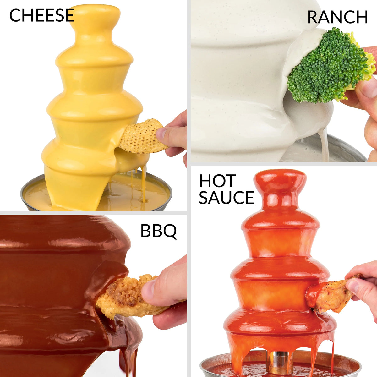 4-Tier Chocolate Fondue Fountain K6633