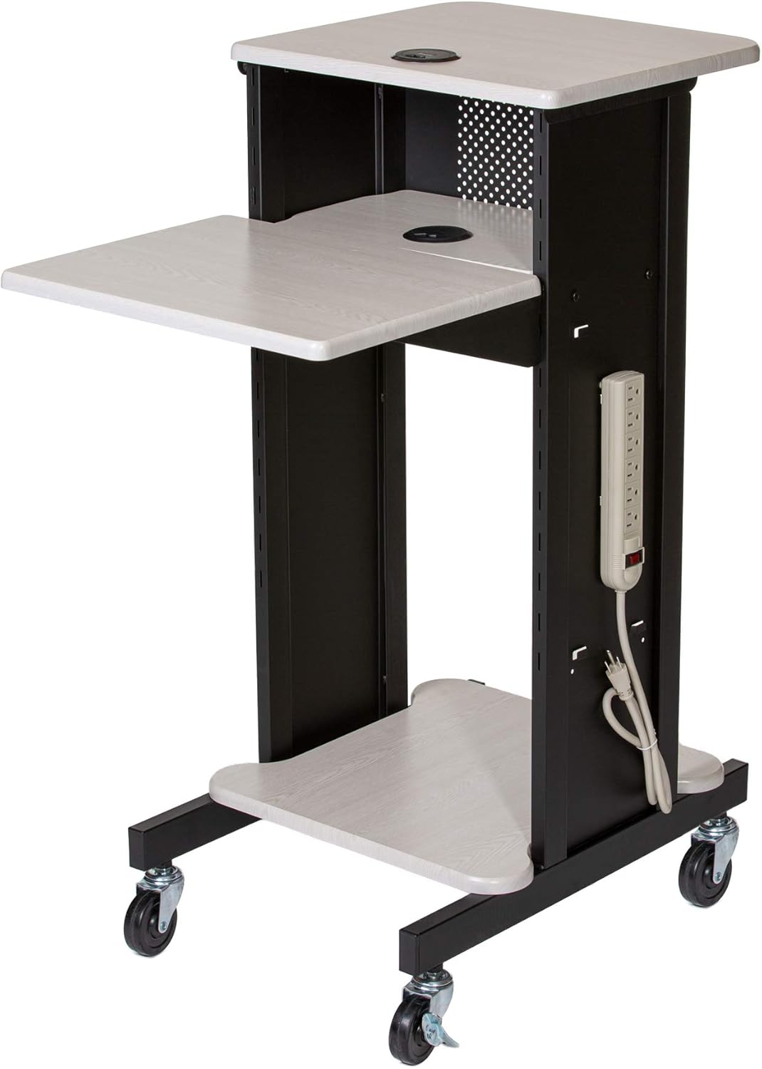 Presentation Cart with Storage Cabinet Y1304