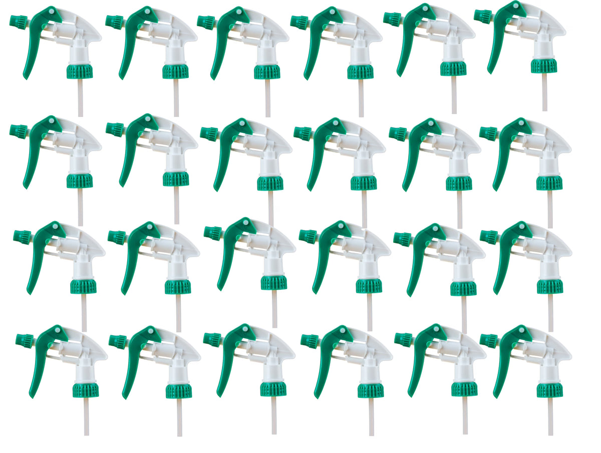 24 Green Heavy-Duty Trigger Sprayers X2549