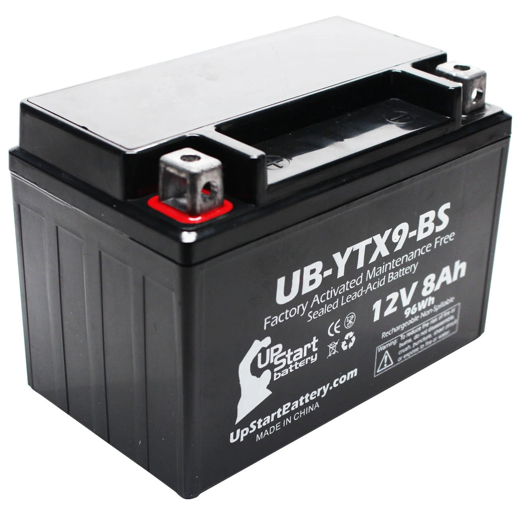 Replacement Motorcycle Battery 12V 8Ah UB-YTX9-BS I282