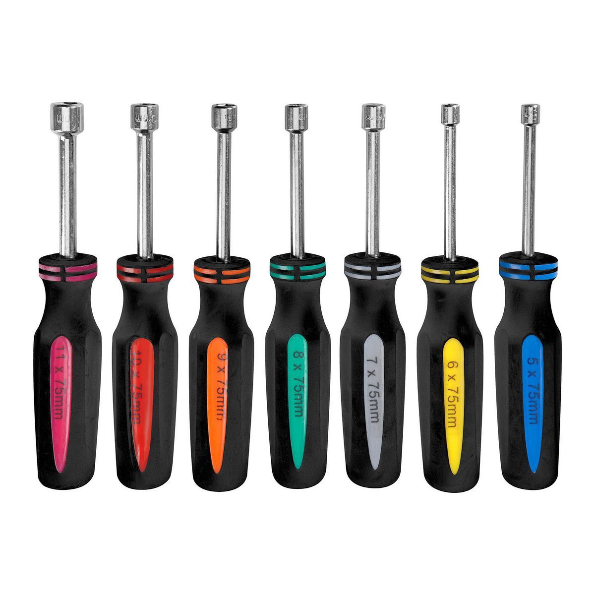Metric Nut Driver Set, 7 Piece D7861