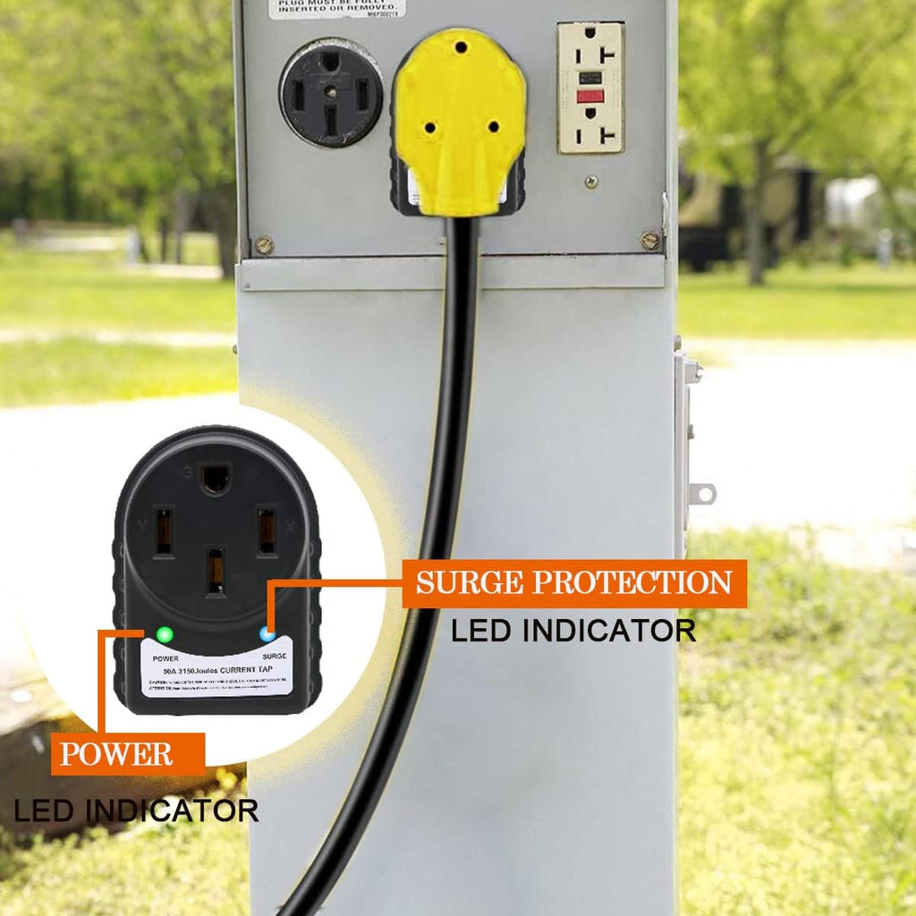 50 AMP Surge Protector and Circuit Analyzer Kit, Pack of 2 B3582