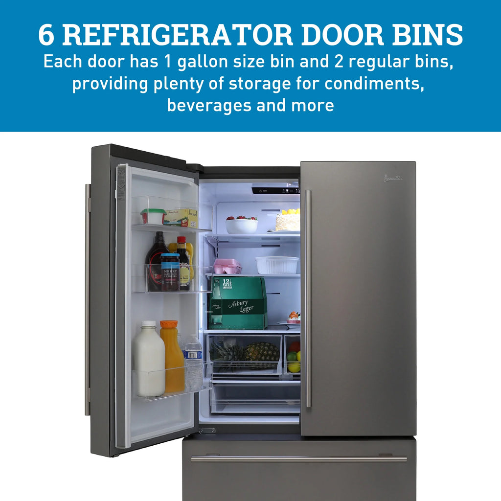 22.1 cu ft Stainless Steel Refrigerator P441730