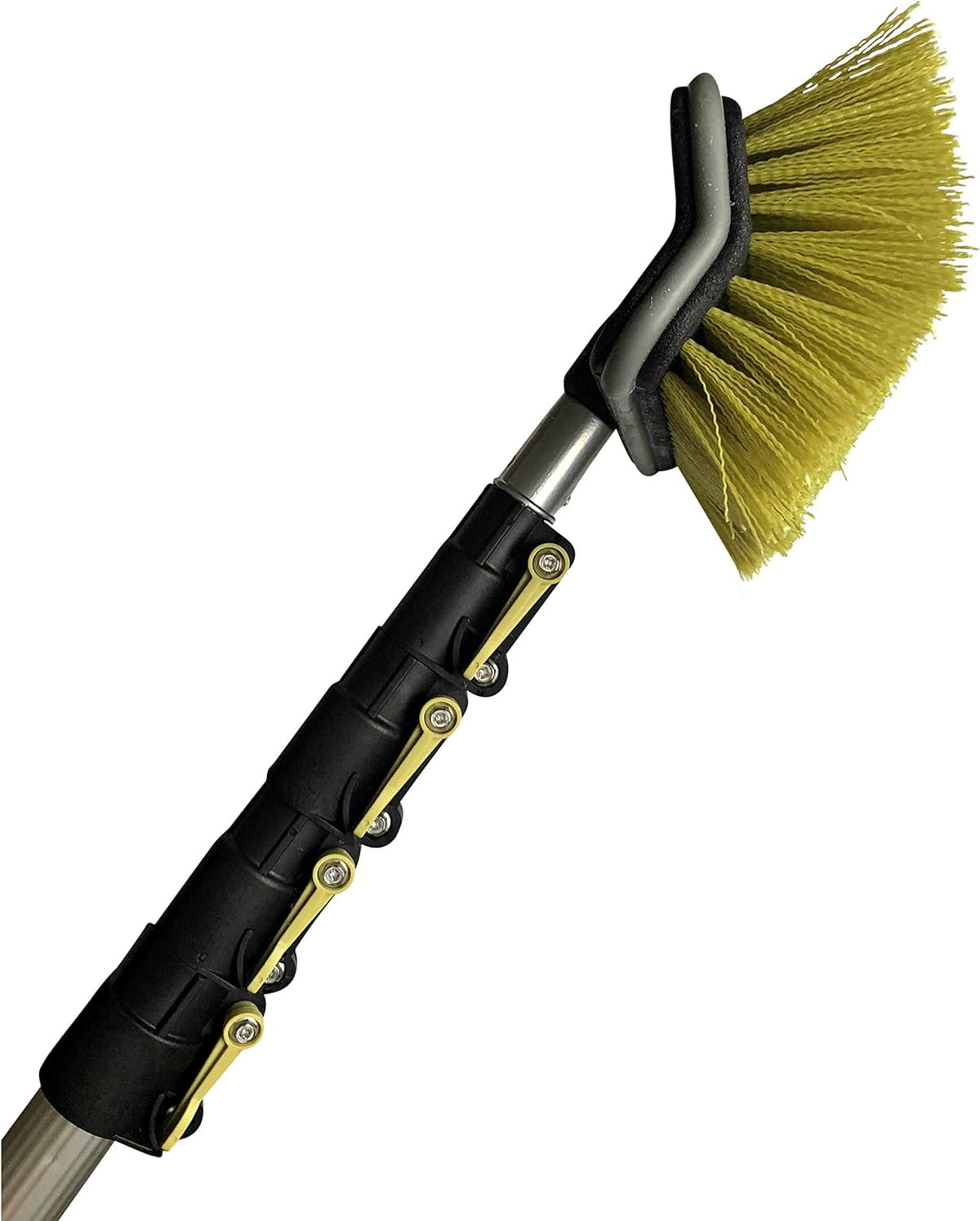 11 Inch Hard Bristle Deck Brush with Telescoping Pole Y122