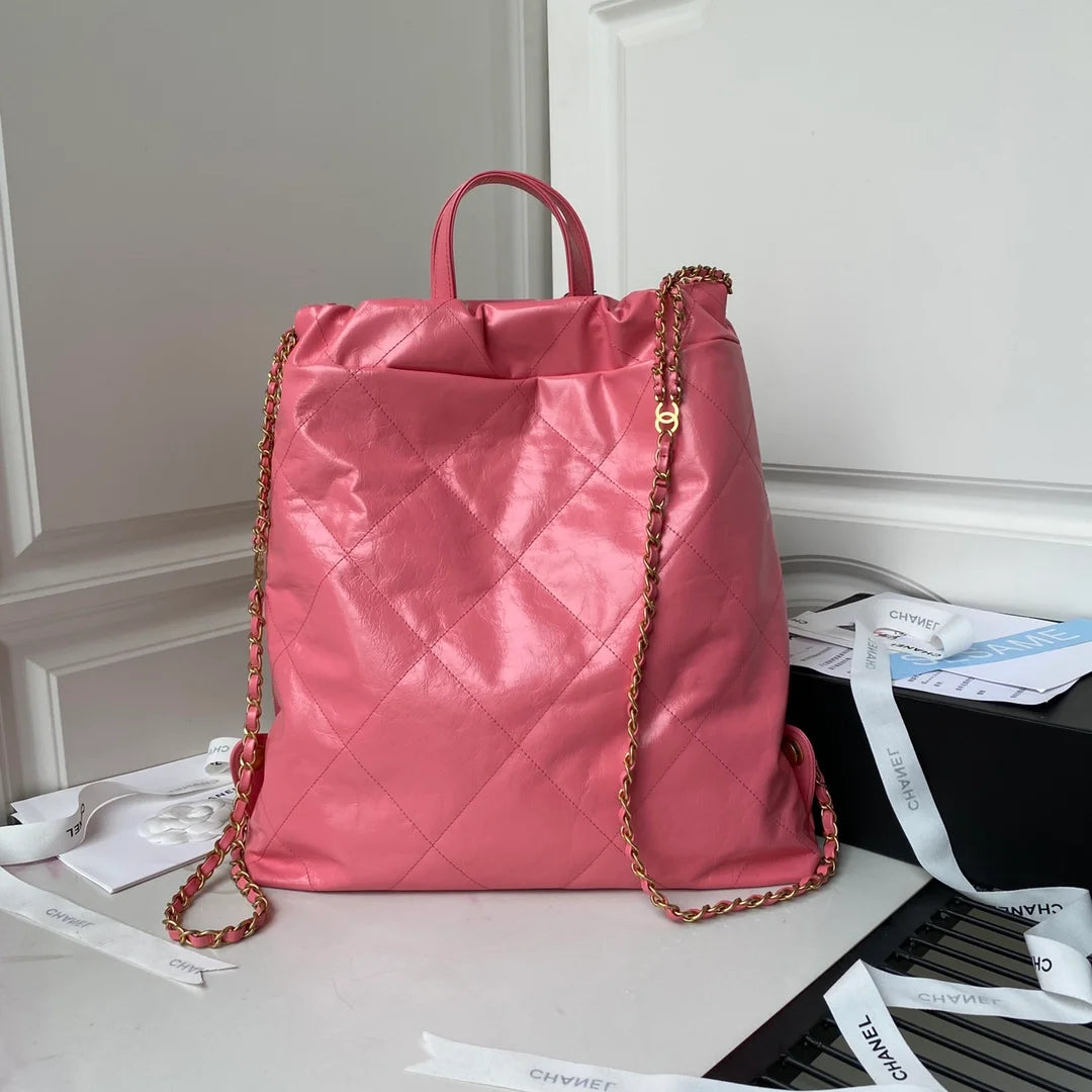 Pink Large Backpack P3454