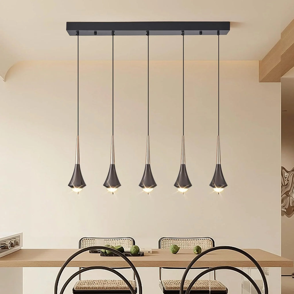 Black & Gold 45W LED Pendant Light C799