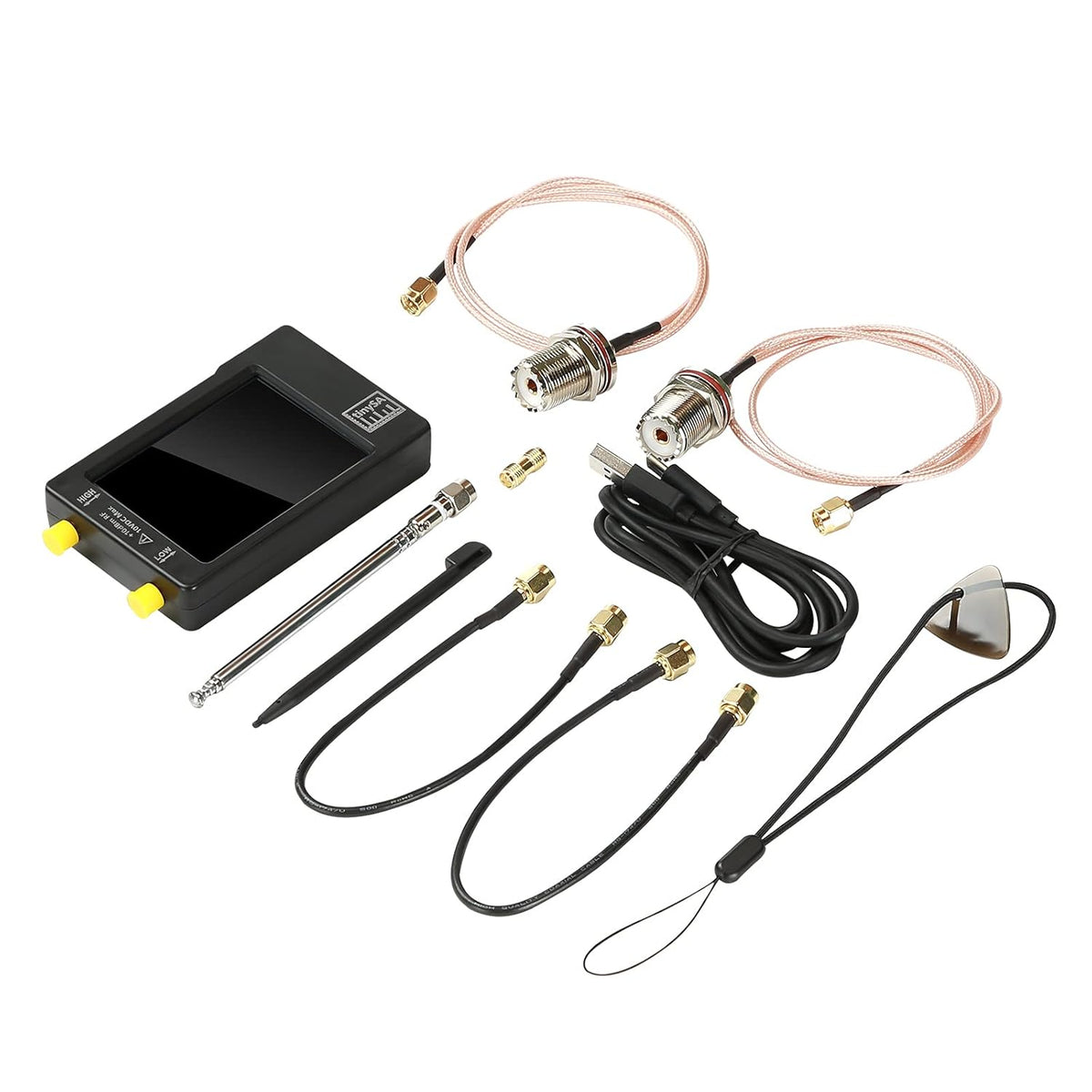 Portable Spectrum Analyzer 100kHz to 960MHz with Touchscreen E192